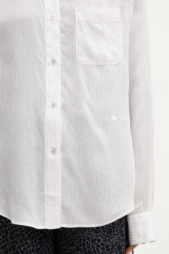 Our Legacy Forever koszula damska z jedwabiem biały W2262FMS