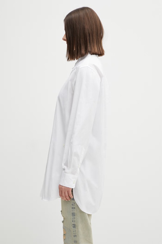 Our Legacy koszula bawełniana Wave W2262WFW biały SS26