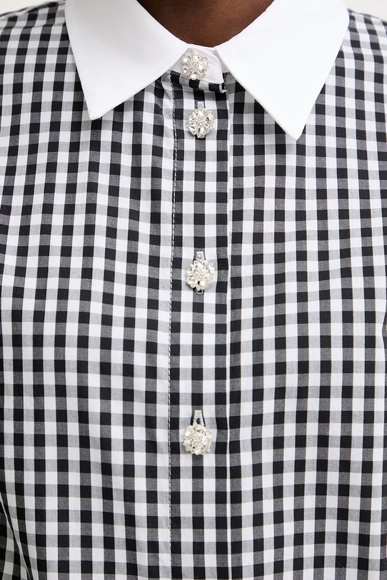 Morgan koszula damska bawełniana CVICHY czarny