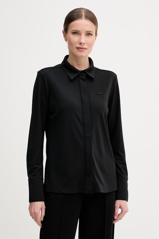 Lacoste koszula damska czarny CF2631