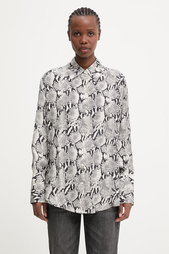 Anine Bing Bridget koszula damska beżowy A.07.12053