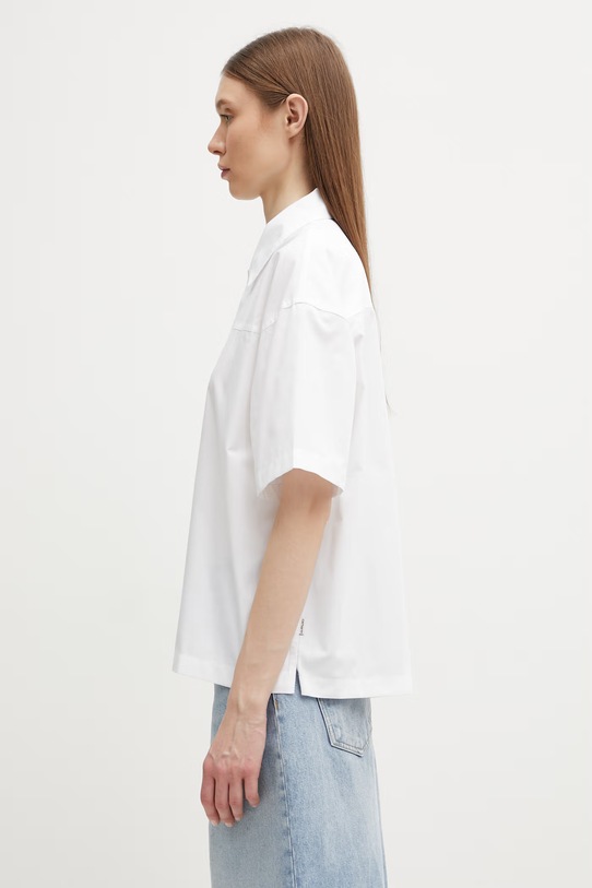 Carhartt WIP W' S/S Belmont Shirt koszula bawełniana damska I036277.02XX biały SS26