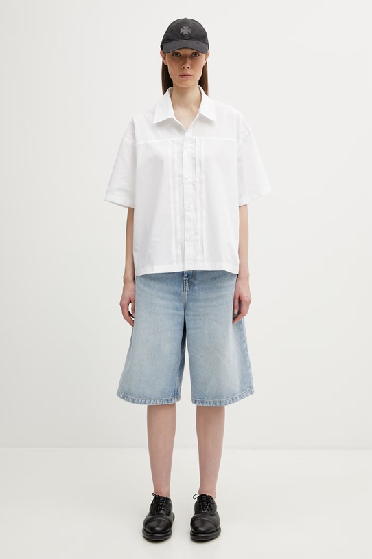 Carhartt WIP W' S/S Belmont Shirt koszula bawełniana damska I036277.02XX biały