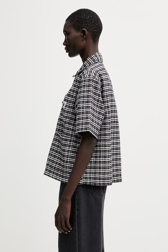 Carhartt WIP W' S/S Michigan Shirt koszula bawełniana damska I036261.3JOXX czarny SS26