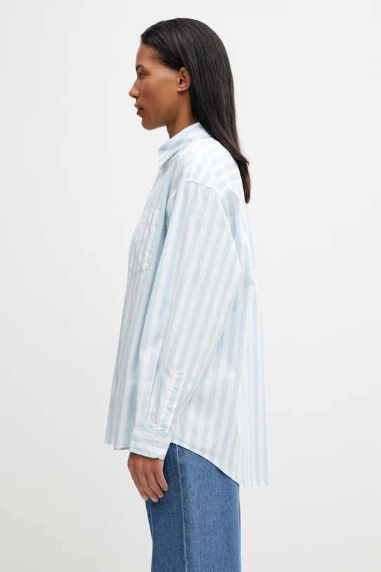 Carhartt WIP W' L/S Royce Shirt koszula bawełniana damska I036699.3JTXX niebieski SS26