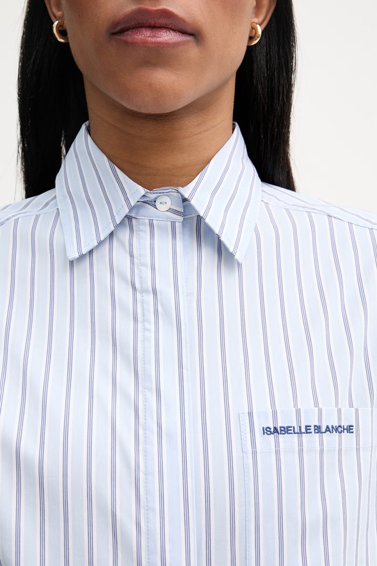 Isabelle Blanche koszula damska IS26SS.C091.T021 niebieski