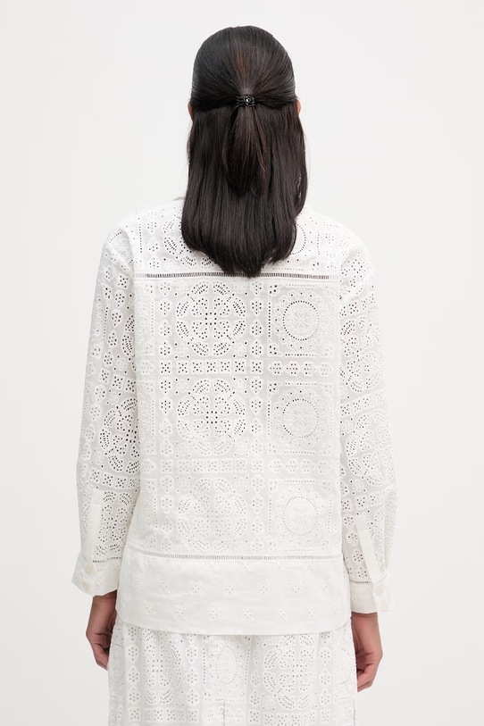 Odzież Isabelle Blanche koszula damska bawełniana IS26SS.C120.T018 beżowy