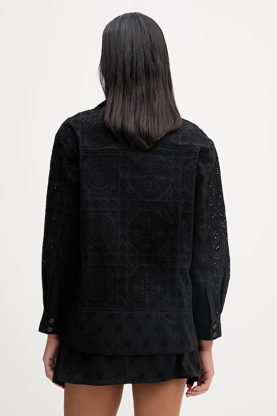 Oblečení Isabelle Blanche košile dámská bavlněná IS26SS.C120.T018 černá