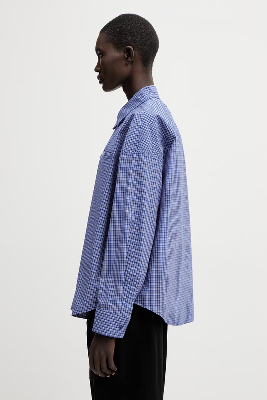 WRSTBHVR Tavi cămașă din bumbac pentru femei U4026SB.3324 violet SS26