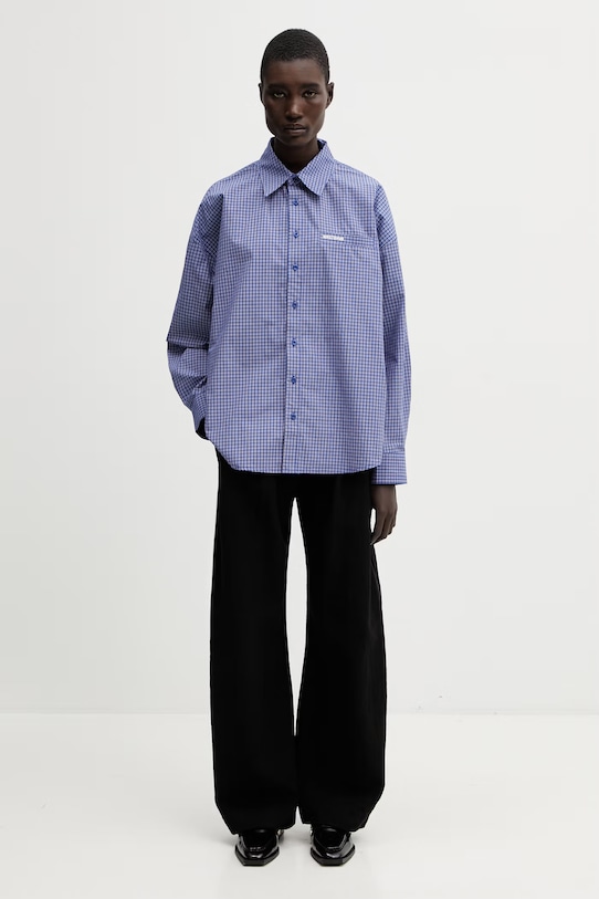 WRSTBHVR Tavi cămașă din bumbac pentru femei U4026SB.3324 violet