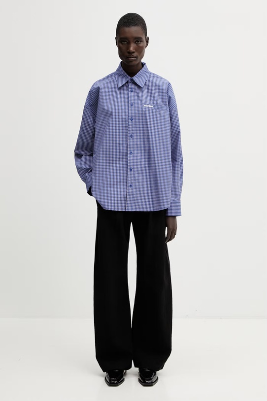 WRSTBHVR Tavi cămașă din bumbac pentru femei U4026SB.3324 violet