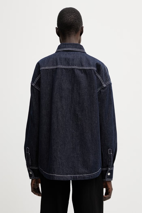 Îmbrăcăminte WRSTBHVR Leandra cămașă din denim de damă U4026SB.3330 bleumarin