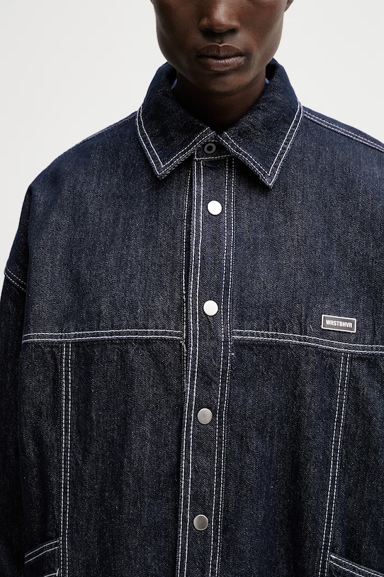 WRSTBHVR Leandra cămașă din denim de damă bleumarin U4026SB.3330