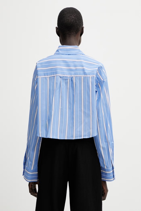 Clothing WRSTBHVR Tavina shirt cotton women's W4026SB.3341 blue