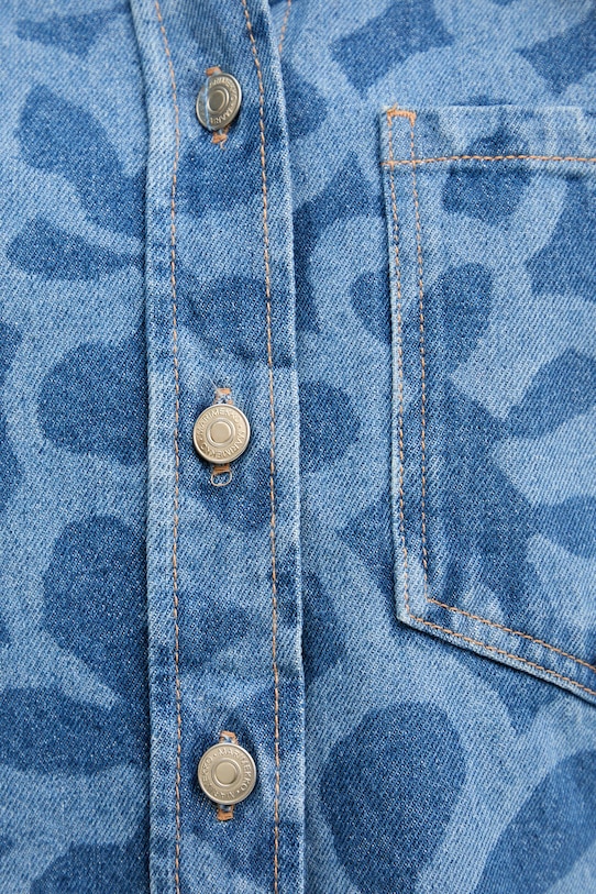 Marimekko cămașă pentru femei, din bumbac 095695 albastru