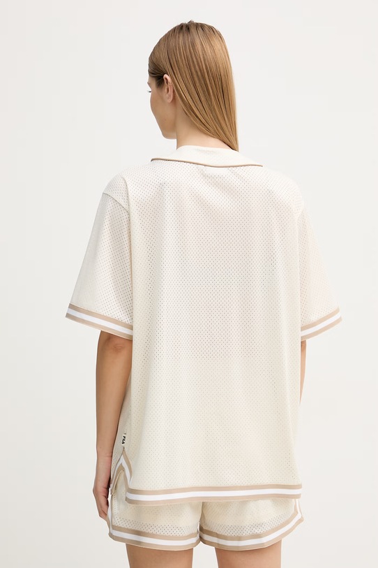 Oblečenie Fila košeľa dámska VILLANOVA FAW1297 béžová