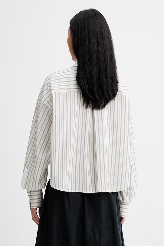 Oblečenie rag & bone košeľa dámska bavlnená Marin RA2M26SSMSW béžová