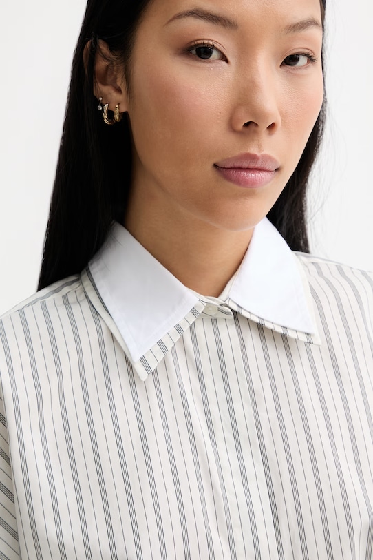 rag & bone košeľa dámska bavlnená Marin béžová RA2M26SSMSW