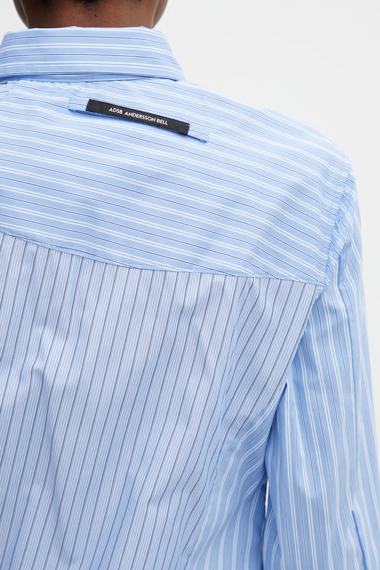 Andersson Bell koszula z bawełną damska niebieski atb1515w