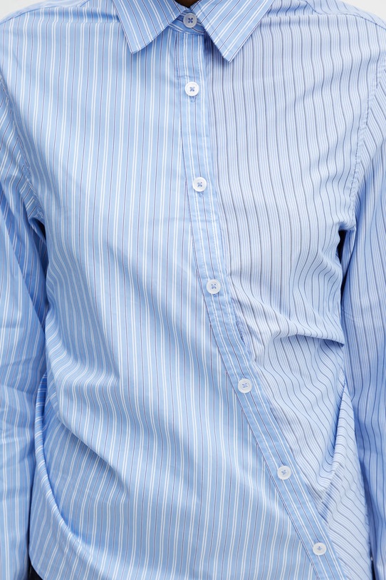 Andersson Bell koszula z bawełną damska atb1515w niebieski