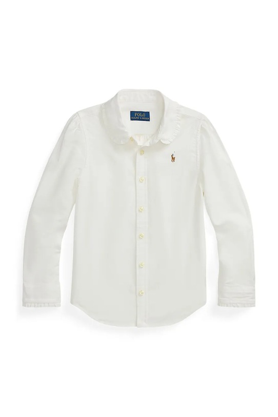 Polo Ralph Lauren koszula bawełniana dziecięca bawełna biały 312929954004