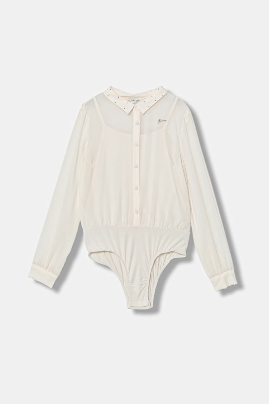 Guess koszula dziecięca casual beżowy J6RH03.WA2T0.PPY2