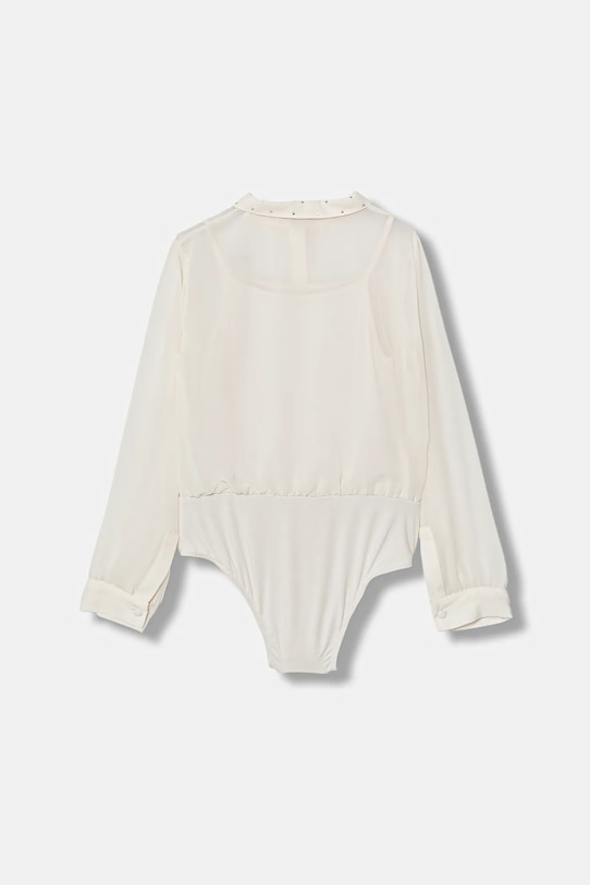 Guess koszula dziecięca J6RH03.WA2T0.PPY2 beżowy SS26