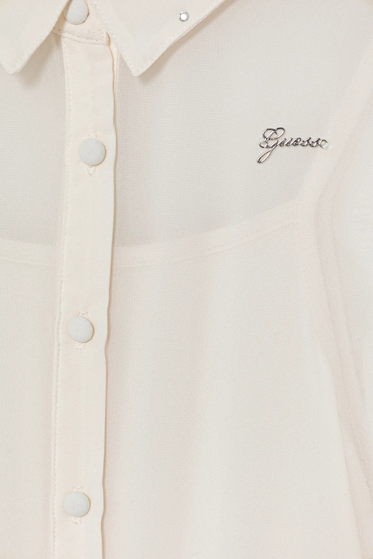 Dziewczynka Guess koszula dziecięca J6RH03.WA2T0.PPY2 beżowy