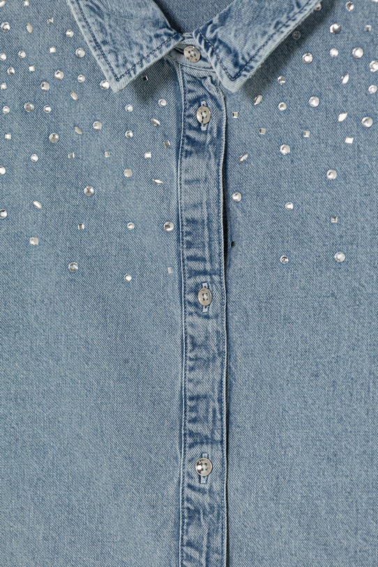 Κοριτσίστικα Παιδικό τζιν πουκάμισο Guess J6RH07.D4EU0.PPY2 μπλε