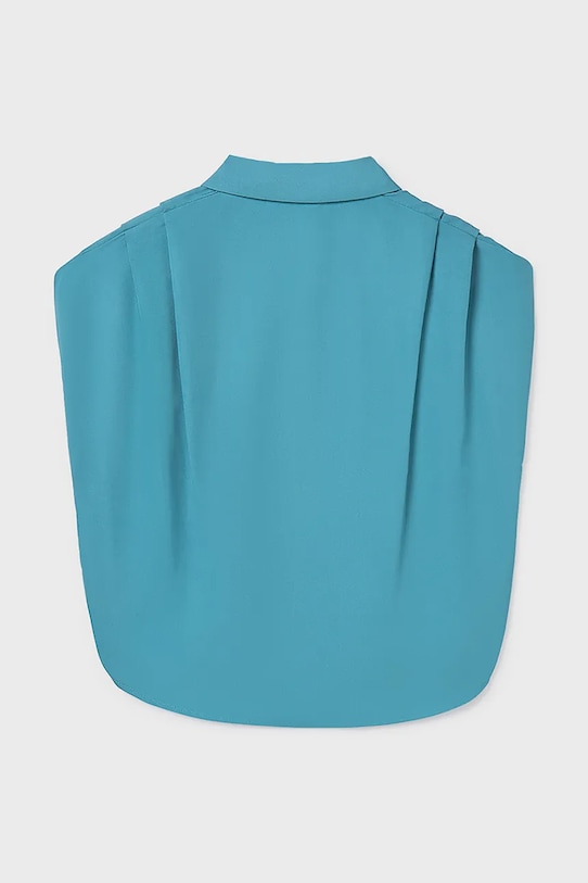 Девочка Детская рубашка Mayoral 6158.8D.Junior.PPY2 бирюзовый