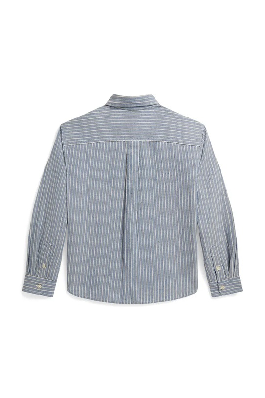 Polo Ralph Lauren сорочка дитяча з льоном 313A11983002 блакитний SS26