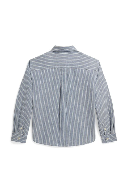Polo Ralph Lauren сорочка дитяча з льоном 313A11983002 блакитний SS26