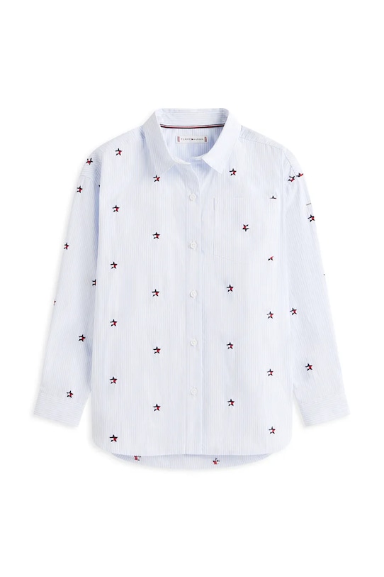 Tommy Hilfiger košeľa detská bavlnená KG0KG09306.128.176.PPY2 modrá SS26