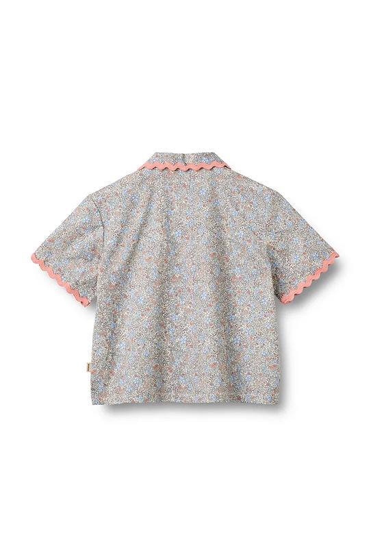 Wheat koszula bawełniana dziecięca 0616.223.GOTS niebieski SS26