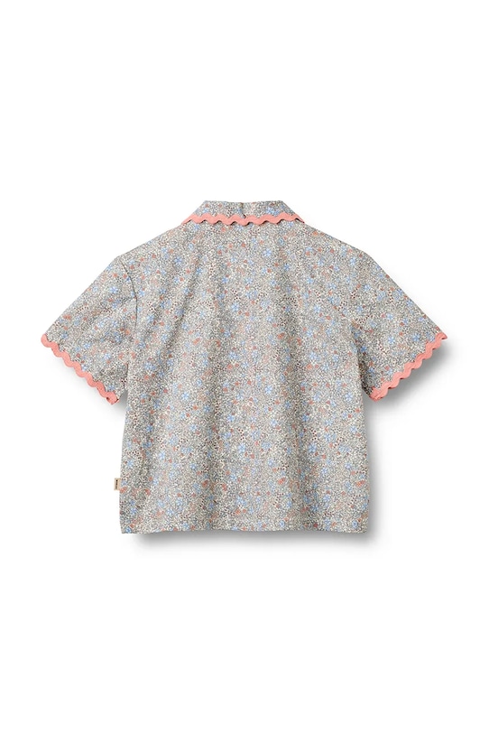 Wheat koszula bawełniana dziecięca 0616.223.GOTS niebieski SS26