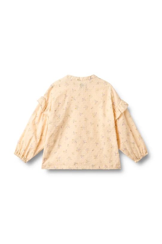 Dziewczynka Wheat koszula dziecięca bawełniana 0660.237.GOTS pomarańczowy