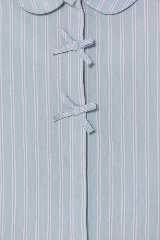 Dziewczynka United Colors of Benetton koszula dziecięca bawełniana 50N7GQ030.P.Stagionale niebieski