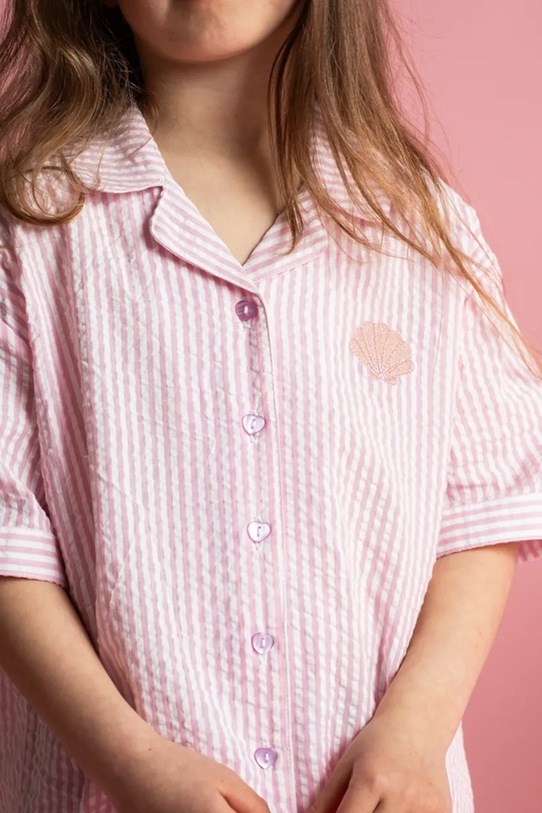 Момиче That's mine риза за деца от памук Ino shirt 152161.G розов