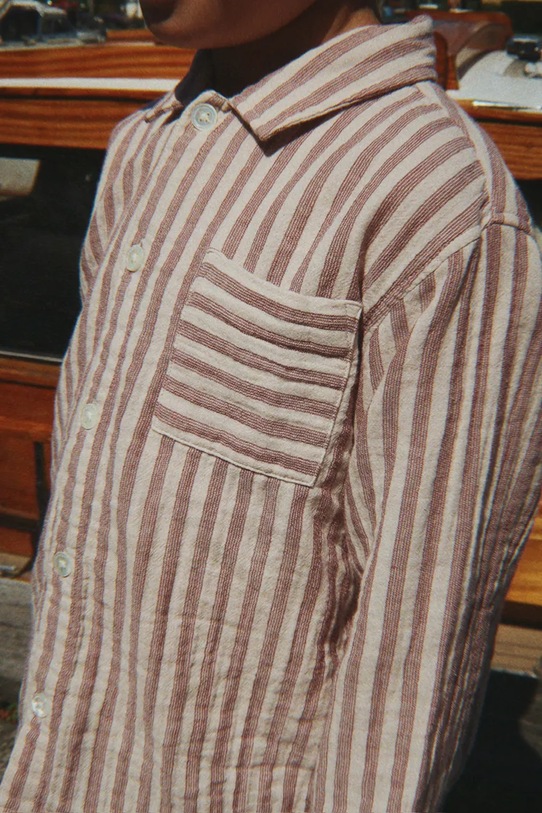 Konges Sløjd риза за деца от памук ELY SHIRT GOTS KS105216.PPY2