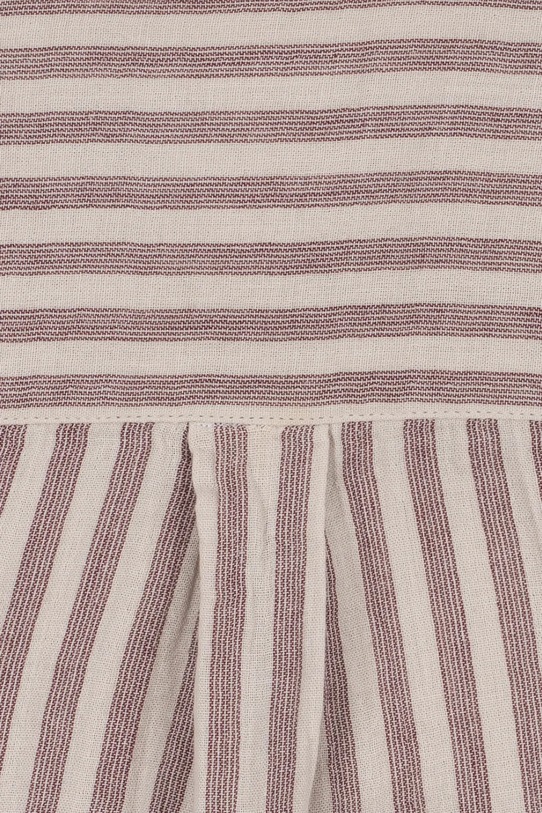 Konges Sløjd риза за деца от памук ELY SHIRT GOTS бордо KS105216.PPY2