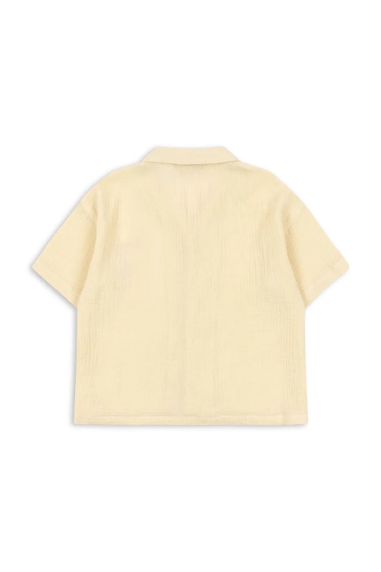 Deklice Konges Sløjd srajca otroška bombažna COCO SHIRT GOTS KS105325.PPY2 bež