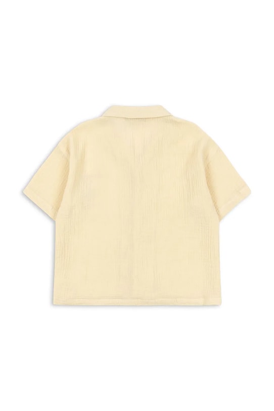 Deklice Konges Sløjd srajca otroška bombažna COCO SHIRT GOTS KS105325.PPY2 bež