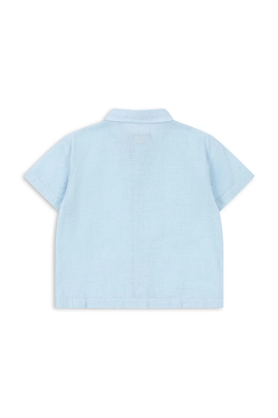 Konges Sløjd košulja za djecu od pamuka FRAN SHIRT GOTS KS105388.PPY2 plava SS26