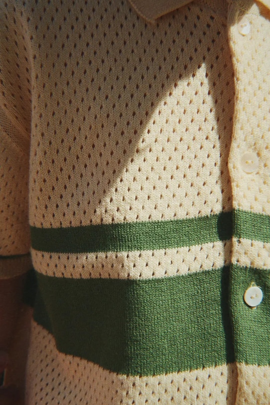 Konges Sløjd дитяча бавовняна сорочка HAI KNIT SHIRT GOTS KS105410.PPY2