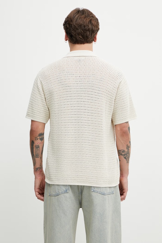 Odzież Represent PICO koszula męska z bawełną MLM100770.26 beżowy