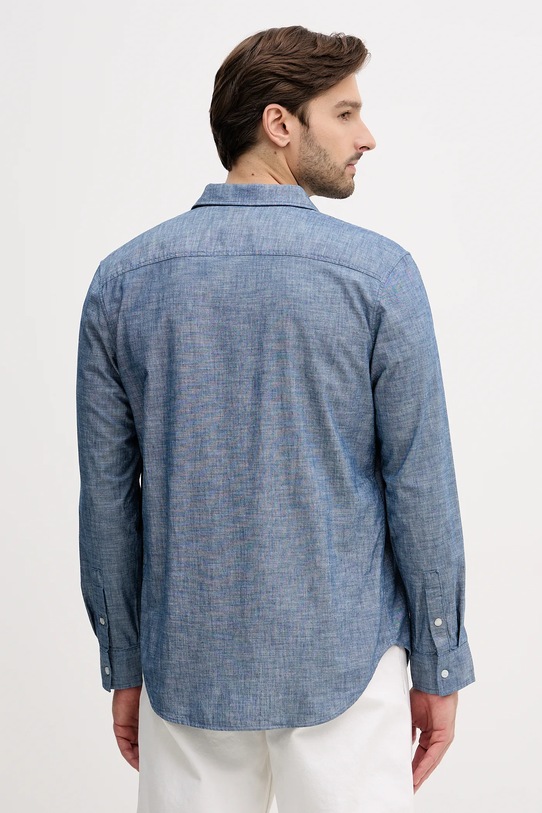 Odzież Calvin Klein Jeans koszula bawełniana LV04RF109G niebieski