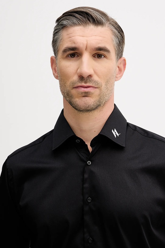 Karl Lagerfeld koszula czarny 561602.605041