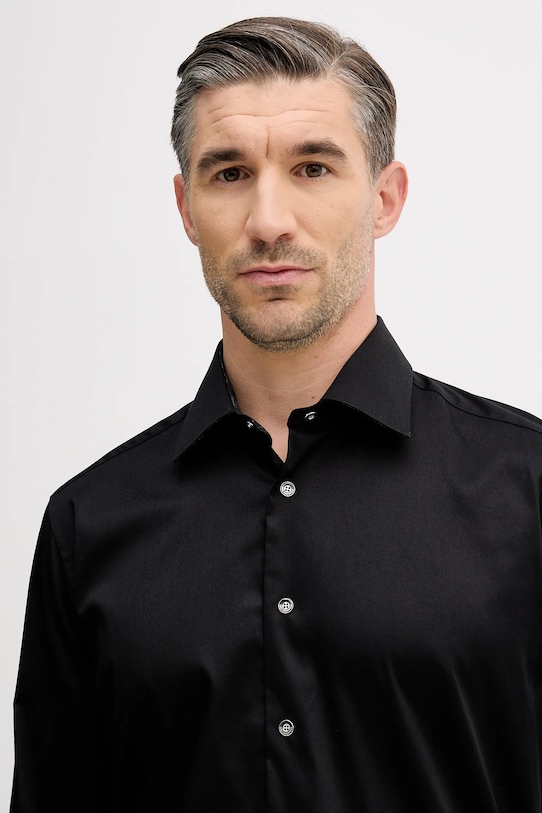 Odzież Karl Lagerfeld koszula 561666.605100 czarny