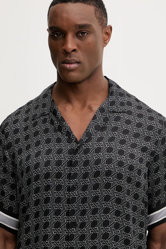 Karl Lagerfeld koszula czarny 561881.605942