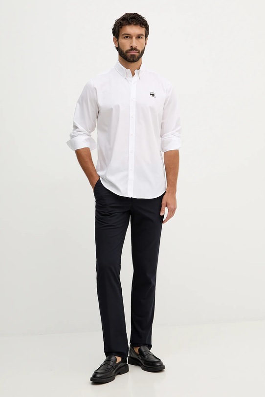 Karl Lagerfeld koszula 561600.605912 biały SS26